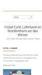 Mobile Screenshot of cafelohmann.de
